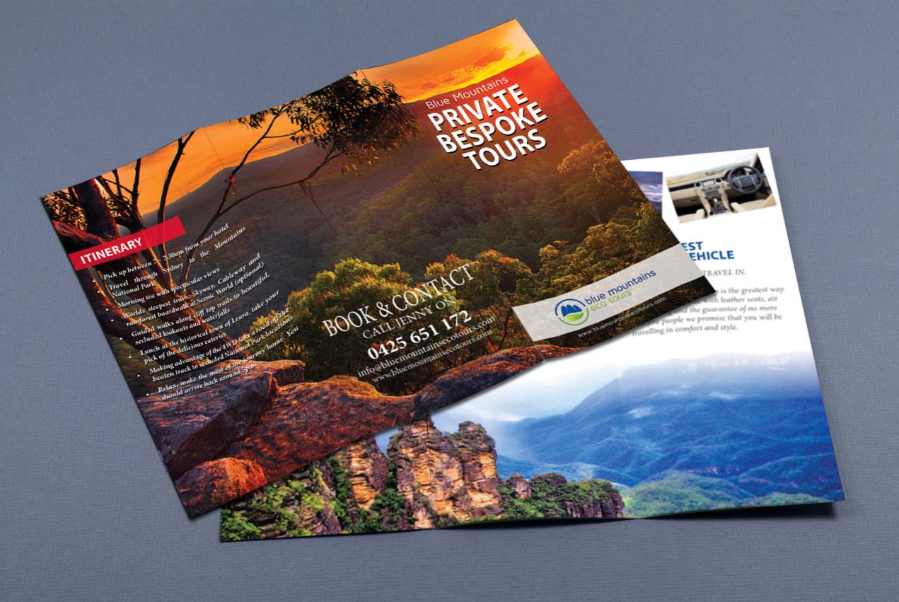 A4 Brochure mockup