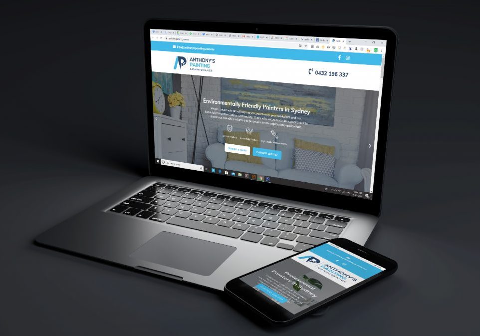 Web Design for Painter