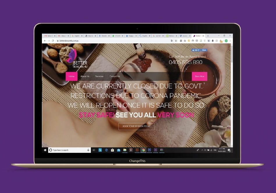 WebDesign for Beauth Clinic