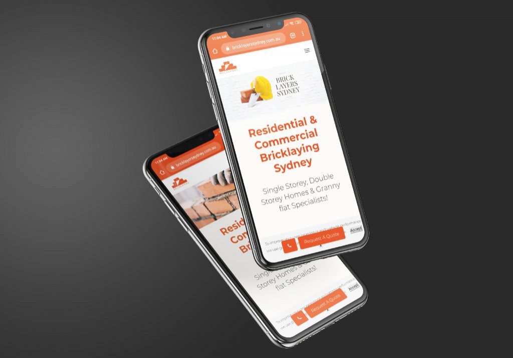 Web design for bricklayer