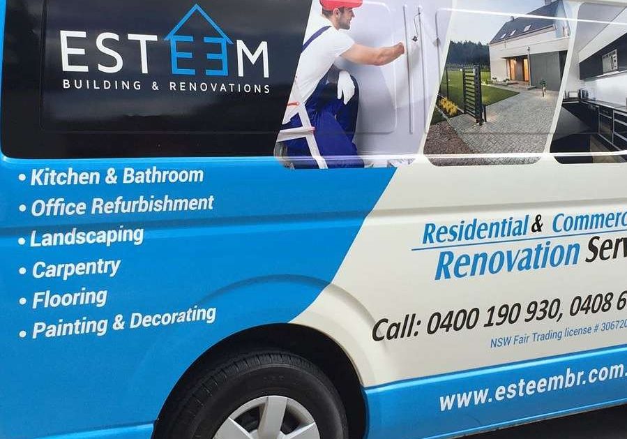 van signage for tradies