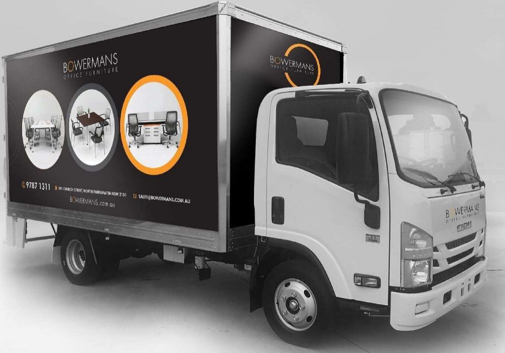 Truck sign design print and installation