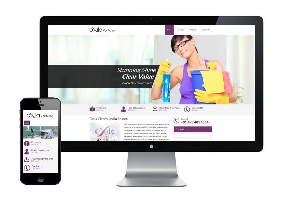 website for Oxila Ventures