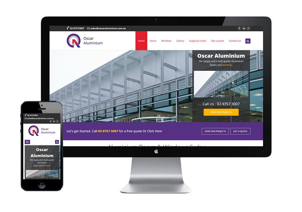 website for oscar aluminium 