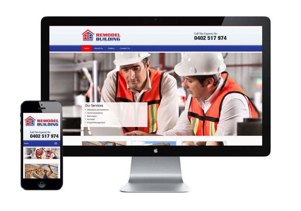 Website for Remodel Building